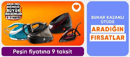 Buhar Kazanlı Ütüde Anneler Gününe Özel Kaçırılmayacak Fırsatlar