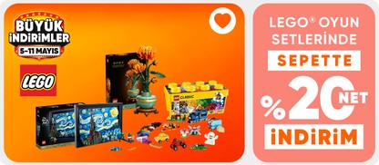 LEGO® Oyun Setlerinde Sepette Net %20 İndirim!