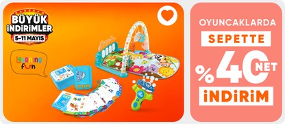 Learning Fun Marka Oyuncaklarda Sepette Net %40 İndirim