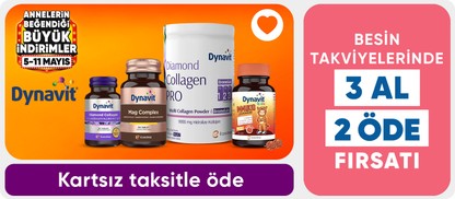 Dynavit Besin Takviyelerinde 3 Al 2 Öde