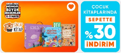 Çocuk kitaplarında  sepette %30 indirim