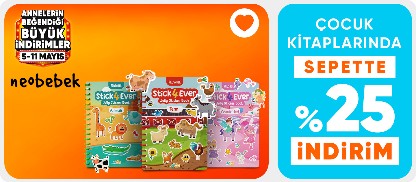 Çocuk kitaplarında sepette %25 indirim