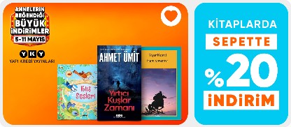 Kitaplarda sepette %20 indirim