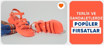 Terlik & Sandaletlerde Süper Fırsatlar