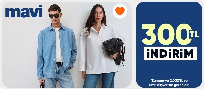 2.000 TL'ye 300 TL indirim