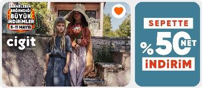%50 net indirim