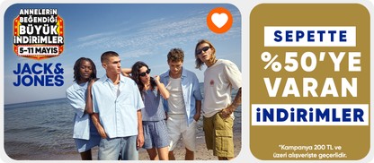 Sepette %50’ye varan indirimler