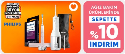 Philips Ağız Bakım Ürünlerinde Sepette %10 İndirim!