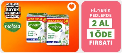 Molped Hijyenik Pedlerde 2 Al 1 Öde!