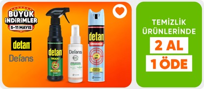 Detan ve Defans Ürünlerinde 2 Al 1 Öde