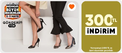 Gön ürünlerinde  2500 TL'ye 300 TLindirim