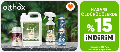  Oithox Haşere Öldürücülerde 750 TL ve üzerine %15 indirim