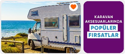 Karavan Aksesuarlarında Fırsatlar