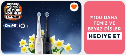 ORAL-B %100 daha temiz ve beyaz dişler  hediye et