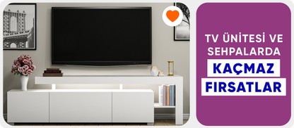 Tv Ünitesi ve Sehpalarda Kaçırılmayacak Fırsatlar !