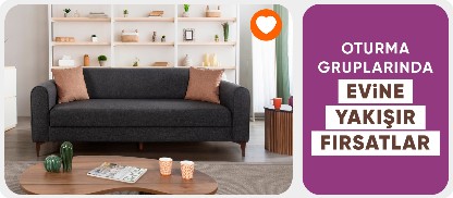 Modern Trendleri Evinize Taşıyacak Oturma Gruplarını Keşfet !