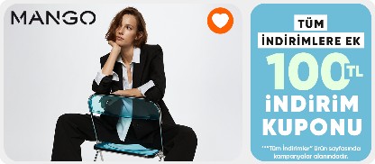 Tüm indirimlere ek  100 TL indirim kuponu