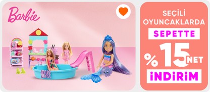 Seçili Barbie Markalı Oyuncaklarda Sepette Net %15 İndirim