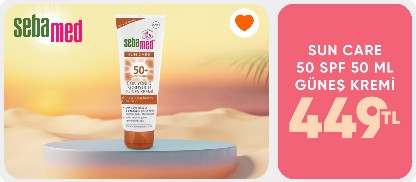 Sun Care 50 SPF 50 ML Güneş Kremi   449 TL