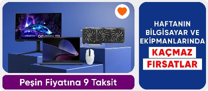 Haftanın bilgisayar ve ekipmanları  kaçmaz fırsatlar