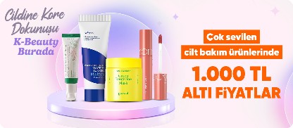 1.000 TL altı  çok sevilen cilt bakım ürünleri