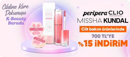 Cilt bakım ürünlerinde  700 TL'ye %15 indirim