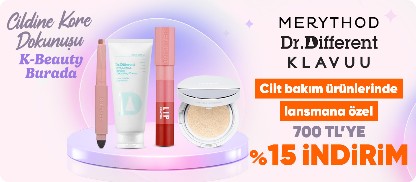 Cilt bakım ürünlerinde  lansmana özel 700 TL'ye %15 indirim