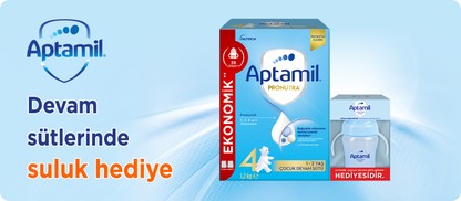 Seçili Aptamil Bebek Mamalarında Aptamil Suluk Hediye