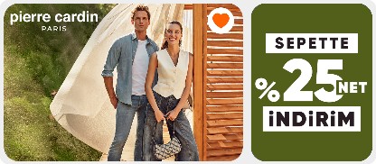 Sepette  %25 net indirim