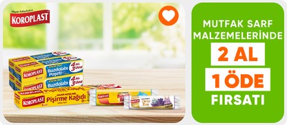 Koroplast Ürünlerinde 2 Al 1 Öde 