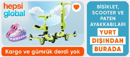 Bisiklet, scooter ve paten ayakkabıları  yurt dışından burada