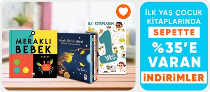 İlk yaş çocuk kitaplarında  sepette %35'e varan indirimler