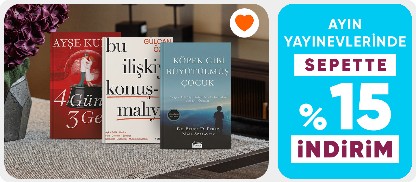 Ayın yayınevlerinde  sepette %15 indirim