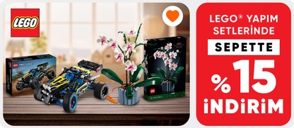 LEGO® Yapım Setlerinde Sepette %15 İndirim