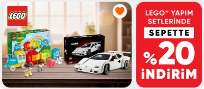 LEGO® Yapım Setlerinde Sepette %20 İndirim