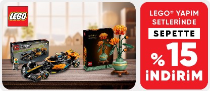 LEGO® yapım setlerinde  sepette %15 indirim