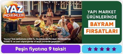 Yapı Market Ürünlerinde Bayram Fırsatları