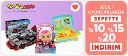 Toyzz Shop Seçili Oyuncaklarda Sepette 10/15/20 İndirim!"