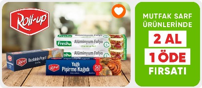 Seçili Roll-Up ve Fresh Up Ürünlerinde 2 Al 1 Öde
