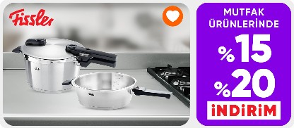 Fissler Ürünlerinde %15-20 İndirim