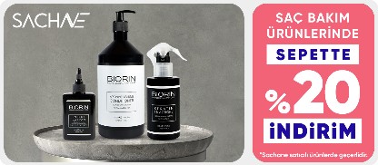Sachane Satıcılı Biorin Markalı Ürünlerde Sepette %20 İndirim!