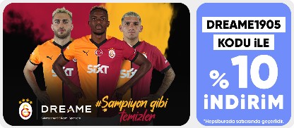 Dreame1905 kodu ile  %10 indirim