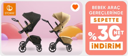 Stokke Markalı Ürünlerde Sepette Net %30 İndirim