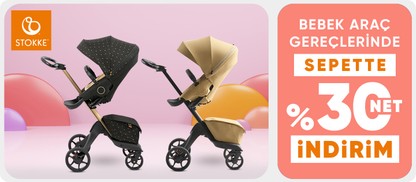 Stokke Markalı Ürünlerde Sepette Net %30 İndirim