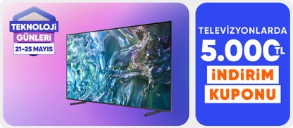 Televizyonlarda 5000 TL Kupon Fırsatı
