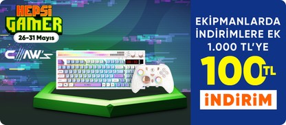 Claw's Ekipmanarda Tüm İndirimlere Ek 1000 TL'ye 100 TL İndirim