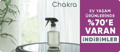Chakra Mağazasında %70'e Varan İndirim