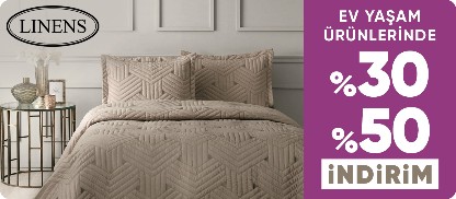 Linens Mağazasında %30-%50 İndirim