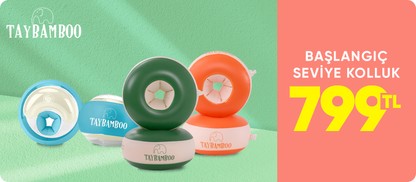 Taybamboo Spongy Başlangıç Seviye Yüzme Kolluk Bebek Kolluğu Çocuk Kolluğu Süngerli Kolluk Dolgulu Kolluk 799TL"