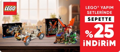 LEGO® Yapım Setlerinde Sepette %15 İndirim